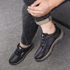 Men's Shoes New Men's Casual Shoes Fashion Korean Leather Sneakers Men's Outdoor Hiking Shoes Men