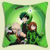 Anime Hunter x Hunter Pillow Covers Cartoon Sofa Decorative Home Doublesided Printing Short Plush Cute Cushion Cover