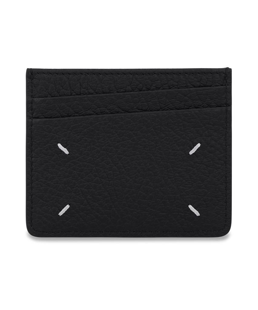 Maison Margiela 4-Stitch Slim 6-Slot Card Holder - Black / Sa1Vx0006P4455T8013