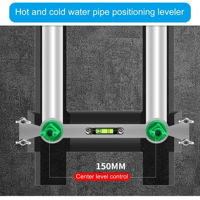 Nivelator Apă Caldă și Rece Nivelator Țevi Apă Caldă și Rece Nivelare Robinet Duș Reparare Instrument Localizare Cap de Duș