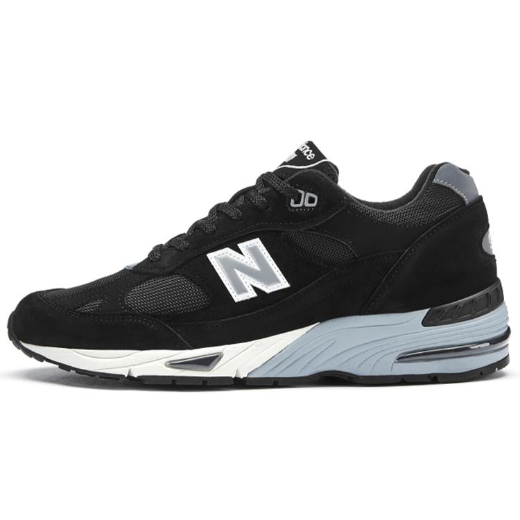 

New Balance 991 MiUK Black Silver Women s 37