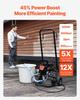 Stand Airless Paint Sprayer, 950W 3000PSI High Efficiency Electric Airless Sprayer With Cart, Fine And Even Painting Effect, Paint Sprayers for Home