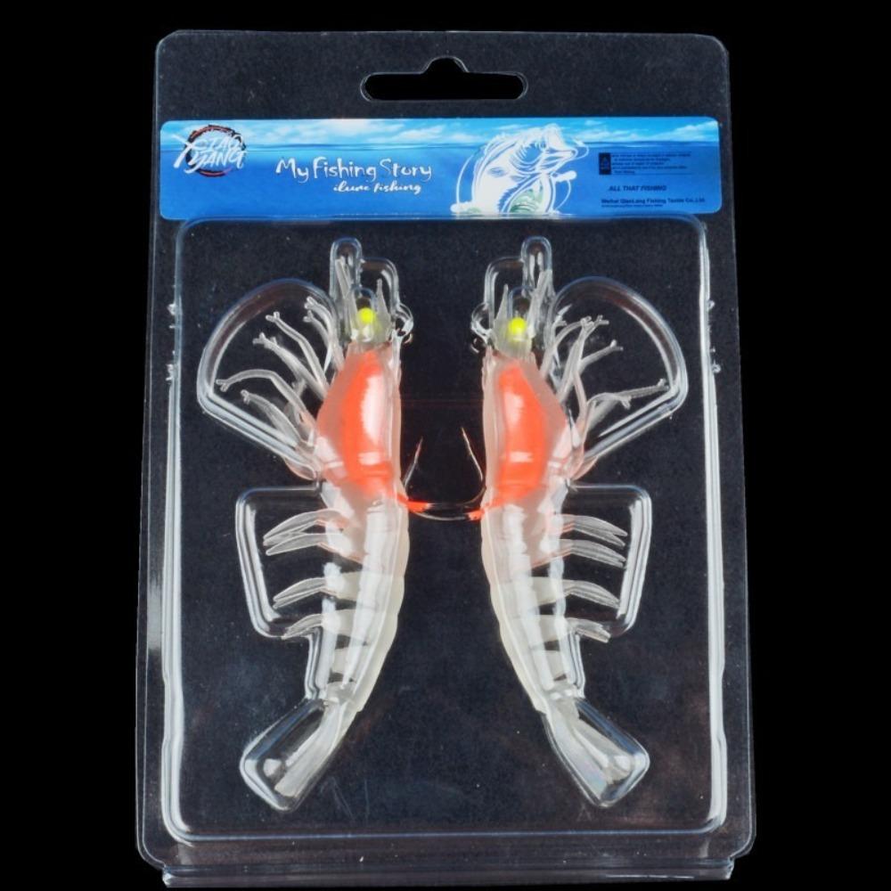 

Soft Luminescent Fishing Lure 10.5cm12g Fishing Bait Hooks Saltwater Fishing Color 8-2pcs