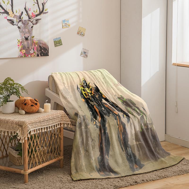 Cartoon Transformers Series Double-Sided Flannel 3D Digital Printing Blanket Blanket