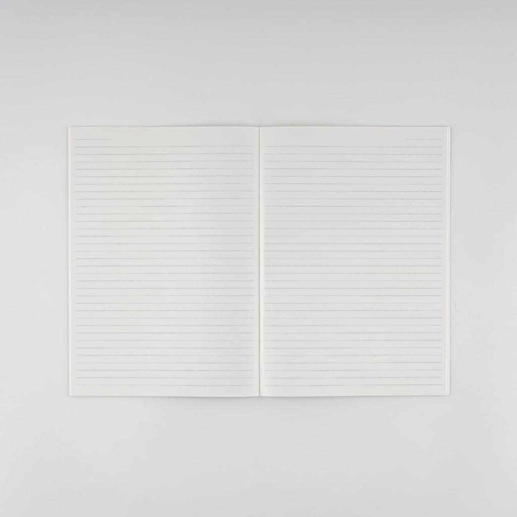 Hobonichi Neu liniertes Notizbuch mit weniger visueller Set-Notizbuch-Belastung, Semi-B5, 5-Farben