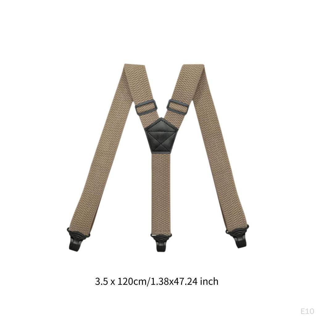Hidden Suspenders for Belt Loops under Clothes 3 Clips Suspender