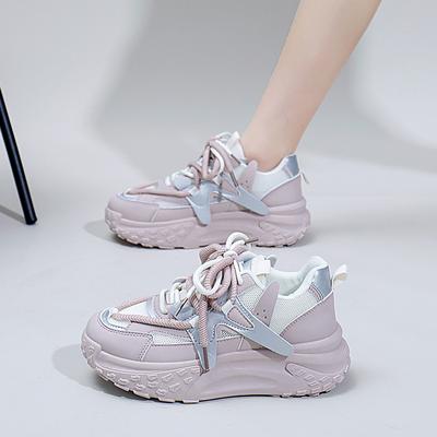 Dad Shoes Women's Summer New Ins Style Student Shoes Thick Sole Increased Leisure Sneaker