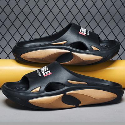Fashion Comwarm New Fashion Men Slippers Summer 2024 Outdoor Beach Slipper Soft Wear-resistant Trendy EVA Slides Home Comfort Flip Flops