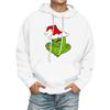 Men's Print Hooded Sweatshirt Long-Sleeve Casual Pullover Hoodie Hooded Sweatshirt