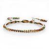 Women's Two-Color Ethnic Knot Bracelet: High-End Handwoven Jewelry