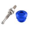 1Pz/4Pz 22mm Universale Auto Pulsante a Pressione Kit Perni Cofano Alluminio Rilascio Rapido Blocco Paraurti Targa Clip di Blocco