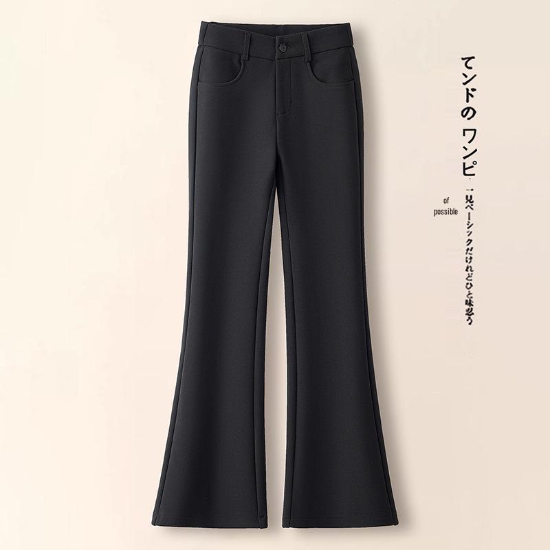 

Women s High-Waist Slimming Micro-Flare Velvet Pants - Autumn/Winter 2023 27/M (95-105 lbs)