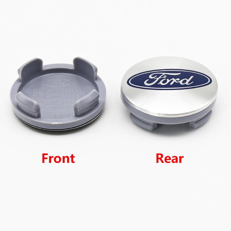 Car Sticker 54mm Car Original Hubcap Decoration For Ford Focus MK2 Fiesta Mondeo Galaxy Falcon Territory Ecosport Auto Accessori