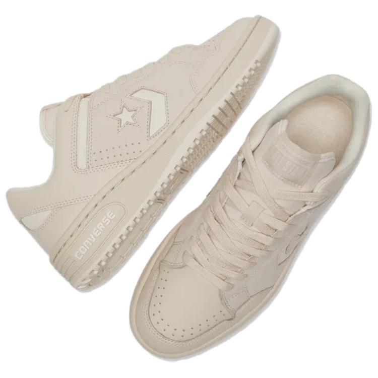 Converse Weapon Series Comfortable Soft Low-top Lifestyle Shoes Unisex Beige