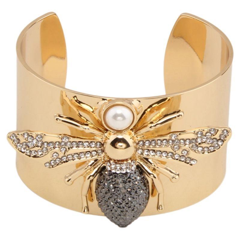 Women's Light Luxury High-quality  Full Bee Opening Wide Version Bracelet Exquisite Bracelet Armband