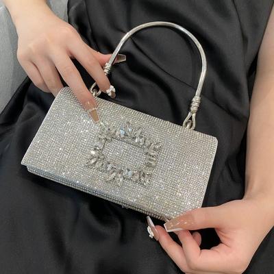 Modische und Leichte Luxus Bankett Handtasche Strass Tasche Society Dame Abendkleid Tasche Dinner Tasche