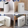 Mai Bao Long Slim Press-Top Waste Bin