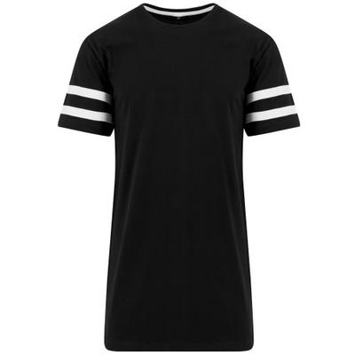 Build Your Brand Unisex Adult Stripe T-Shirt