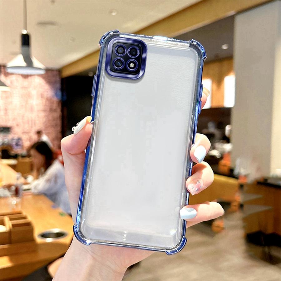 Shookproof Lens Case For Realme C30 C33 C35 C53 C51 C55 C63 C61 C65 C67 C11 C25S C21 C21Y C25Y C75 C71 Plating Silicone Cover