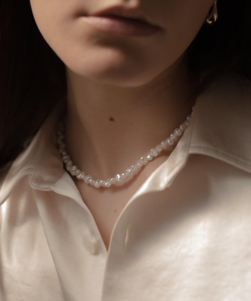 Novice Tokyo Baroque Freshwater Pearl Necklace / One Color