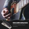 Kaartsnijder DIY Gitaarplectrum Metalen Gitaarplectrum Stansgereedschap Gitaarplectrum Stanser Muziekenthousiastelingen