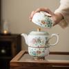 Silk Road Floral Tea Set Gift Box
