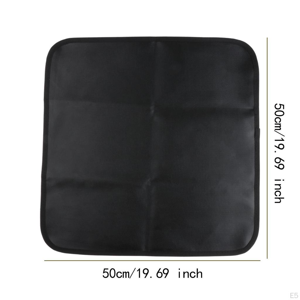 Fireplace Mat BBQ Floor Outdoor Grill Deck Protect Fire Insulation for Indoor