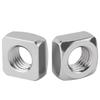 5/ 10/ 20/ 50pcs 304 Stainless Steel Square Nuts M3 M4 M5 M6 M8 M10 M12 Metric Nut DIN557