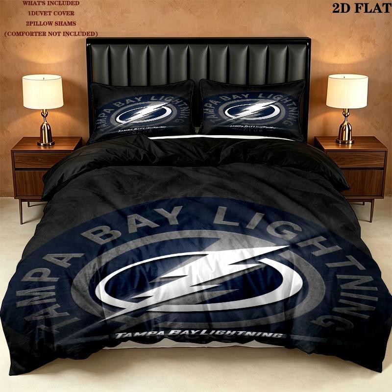 Tampa Bay Pattern Bedding uilt Set uilt Cover Pillowcase Home Decoration Birthday Gift (1 * duvet cover + 2 * pillowcase without core)