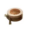 3Pcs Wooden Stump Candle Holder Votive Tealight Candle Stand Rustic Farmhouse Living Room Bathroom Candlestick Decoration Table Centerpiece Ornament