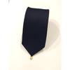 Silk Blend Solid Navy Tie Dmf1acf1224n1