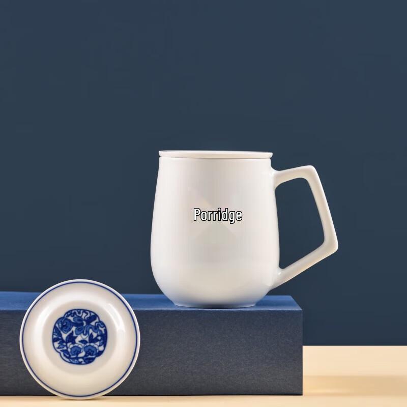 Jingdezhen Linglong Porcelain Tea Cup with Infuser