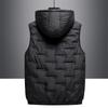 Thick Vest Men Fashion Warm Vests Sleeveless Jacket Coat Solid Color Waistcoat