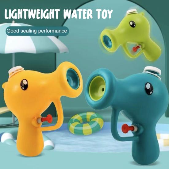Cartoon Erbsenschleuder Wasserspritzer für Kinder Pflanzen Zombie Stil Sommer Spritzspielzeug Handliches Spritzspielzeug für Pool Strand Outdoor Spiel Lustiges Geschenk für Jungen