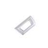 Silver Electric Tailgate Button Frame Trim 1PCS For BMW X3 G01 X4 G02 2018-