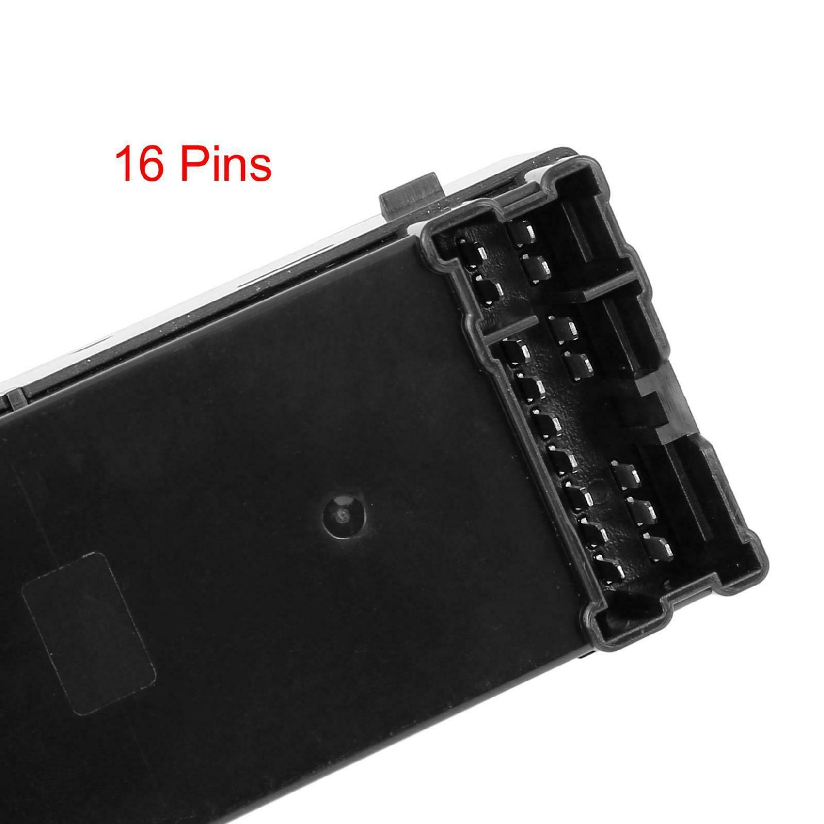 M63K-Car Accessories 25401-JX30A 25401JX30A For Nissan NV200 HR16DE 1.6L L4 Front Left 2009-2015 Power Window Lifter Switch