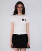 ROSEFRANTZ Cancan Frill Mini Skirt [Black]