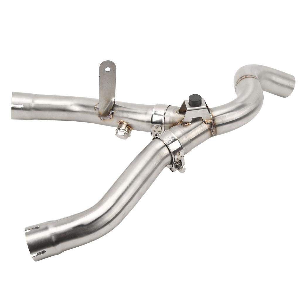 Motorcycle Exhaust Middle Link Pipe Strong Power Control Stainless Steel Fit For R850R 2004‑2007