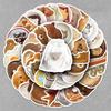 50 Cute Bear INS Style Stickers - Cartoon Kawaii Food Graffiti for Journals & Laptops