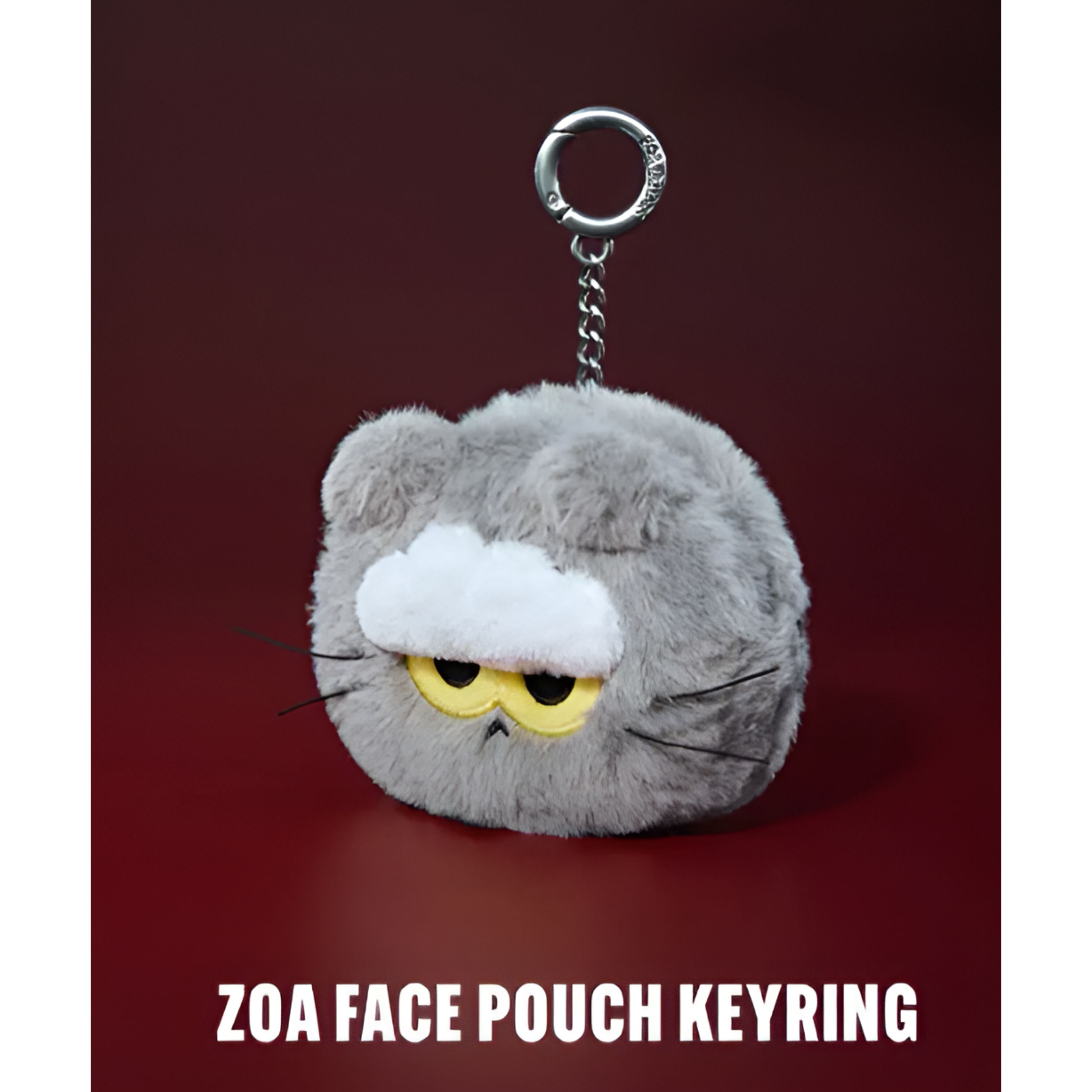 G-Dragon Zo&Friends Кошелек-брелок для лица Zoa – Серый