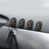 Mini háčiky na auto Čierne samolepiace neviditeľné háčiky Držiak na uloženie do interiéru Pre Porsche Boxster Cayenne Panamera Macan Cayman 911 918 996 917 991