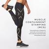 2XU Two Times You MCS Run Compression Tights All Season Tights Black Sports Inner Long Tights Running Jogging Gym Fitness Compression Support MA5305B