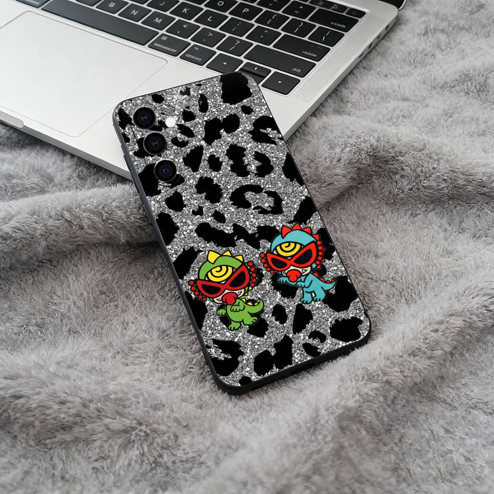 

Young & Trendy H-Hysteric M-Mini Phone Case For Samsung Galaxy A73,A71 A72,A70,A53,A52,A51,Soft Silicone Black Cover Samsung a50 30s 50s