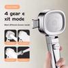New Bathroom Booster Shower Head, 3 Mode Adjustable Spray, Bathroom Shower System Handheld Shower Head, Silver Shower Head