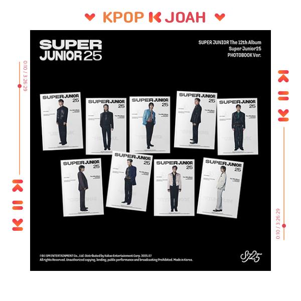 (ФОТОАЛЬБОМ Вер.) Super Junior [Super Junior25] 12-й полноформатный альбом