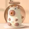 Xiaomeng Capybara Hand-Crank Pencil Sharpener with Automatic Lead Advance - Cute and Boxed, Perfect for Kids' Gifts