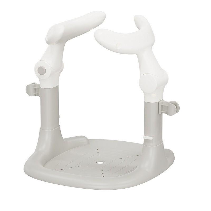Baby Standing Shower Stand With Double Brackets Free Installation Adjustable Children's Shower God Household Anti Slip Bracket