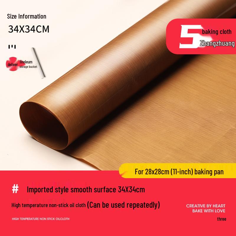 Non-Stick, Reusable, High-Temperature Baking Paper for Cakes, Household & Commercial Use