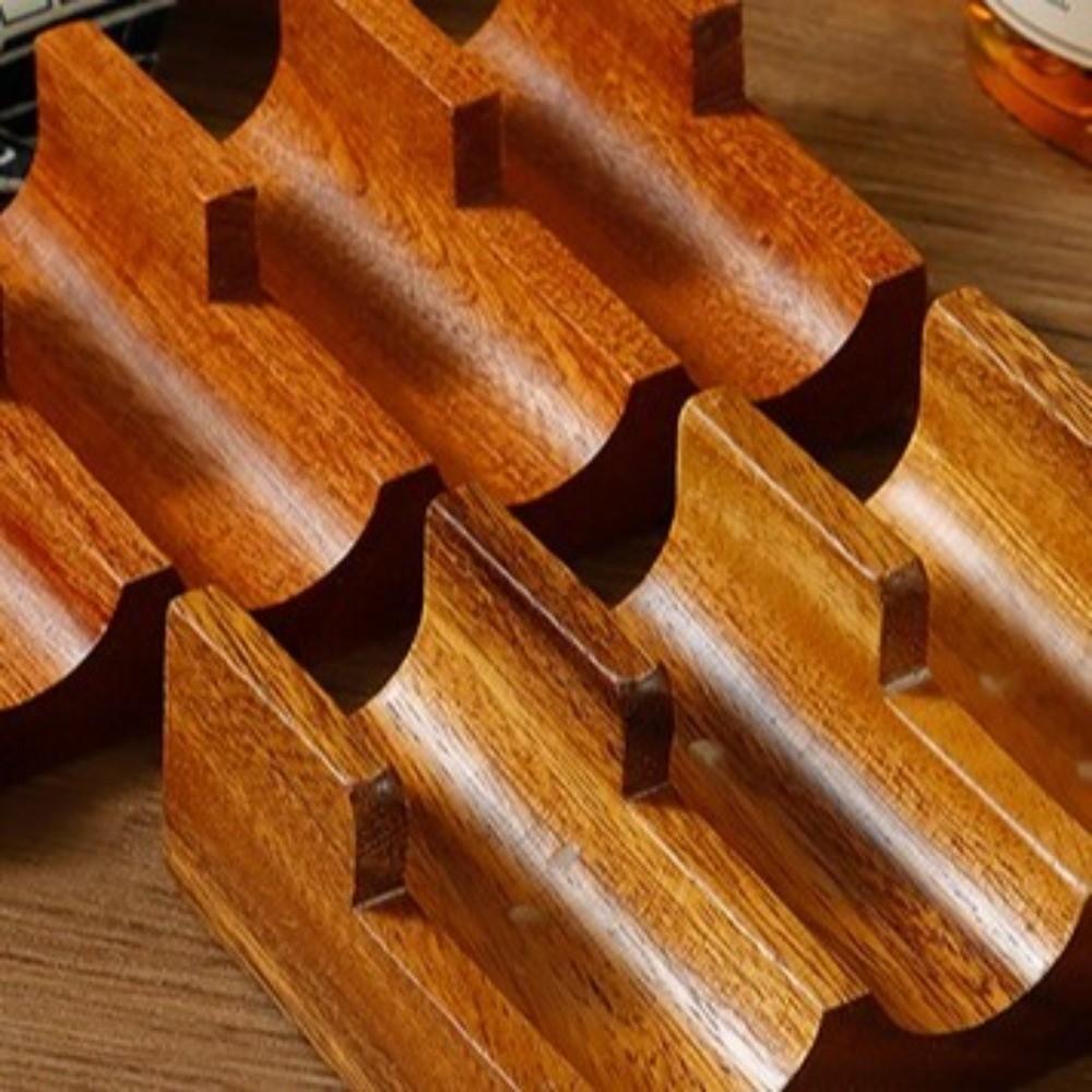 U-shaped Sushi Stand Thickened Urchin Holder Creative Sushi Wooden Tray  Food Display