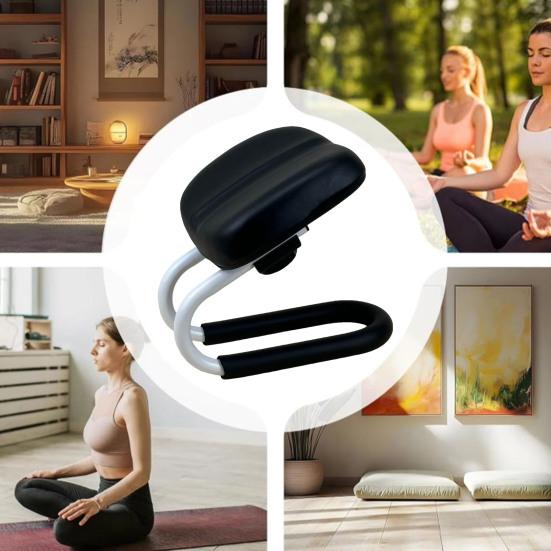 Yoga Stool Meditation Prayer Stool Height Adjustable Hip Support Ergonomic Metal Yoga